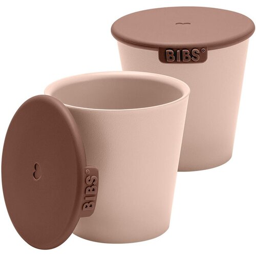 Bibs set 2 lončkov s pokrovom blush Cene