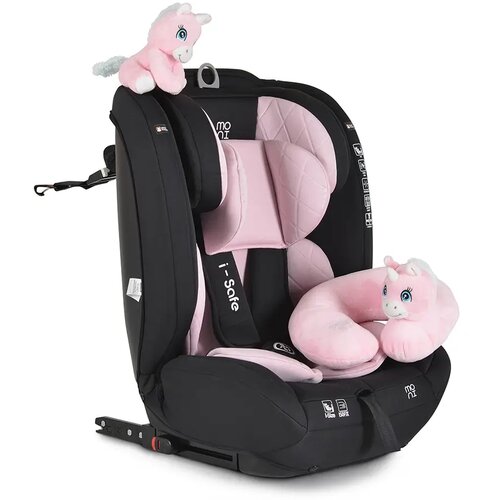  Auto sedi&amp;scaron;te moni isafe 76-150 cm blue pink Slike