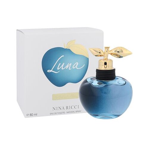 Nina Ricci Luna toaletna voda 80 ml po&amp;scaron;kodovana &amp;scaron;katla za ženske Slike