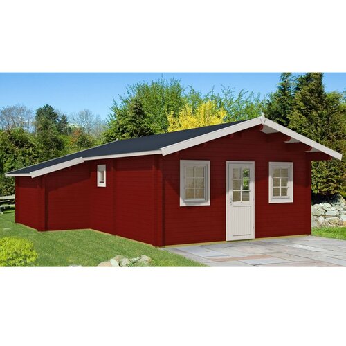 Male kuće Drvena kuća CERVINO 650 &times; 776 cm &ndash; bez zavr&scaron;nog krovnog pokrova Cijene