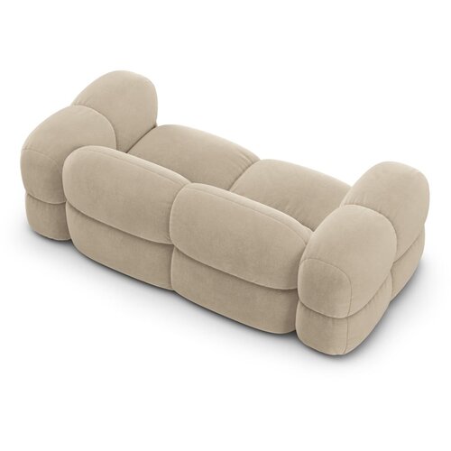 Cosmopolitan Design Bež bar&amp;scaron;unasti sofa 210 cm Loretto &amp;ndash; Slike