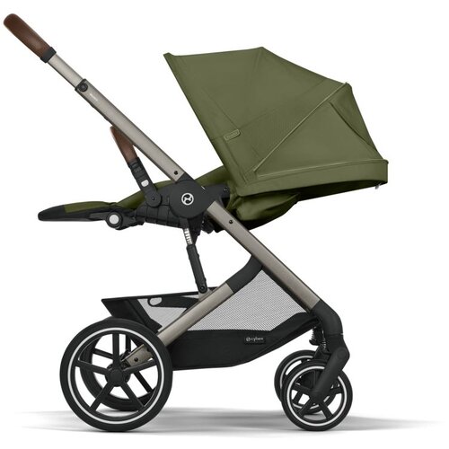 Cybex kolica Balios S Lux, Moss Green (taupe ram) Slike