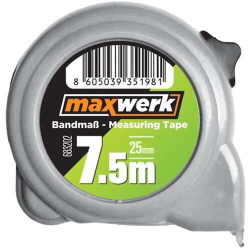 Maxwerk Plastični metar 7.5m x 25mm Cene