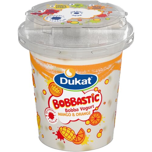 Dukat Voćni jogurt Bobbastic mango i pomoranđža 300g Slike