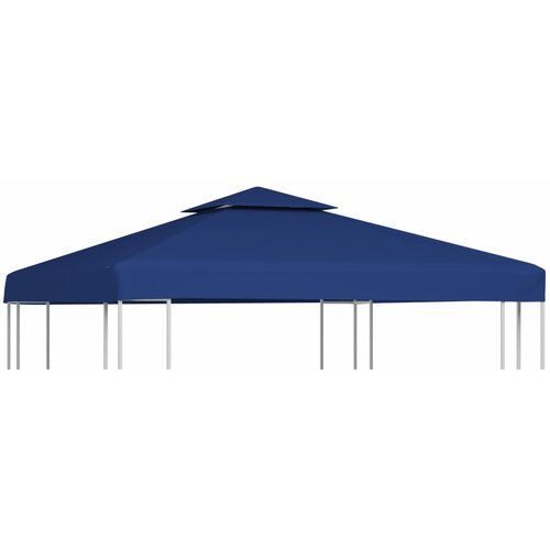 vidaXL Nadomestna streha za paviljon 310 g/m² temno modra 3x3 m Cene