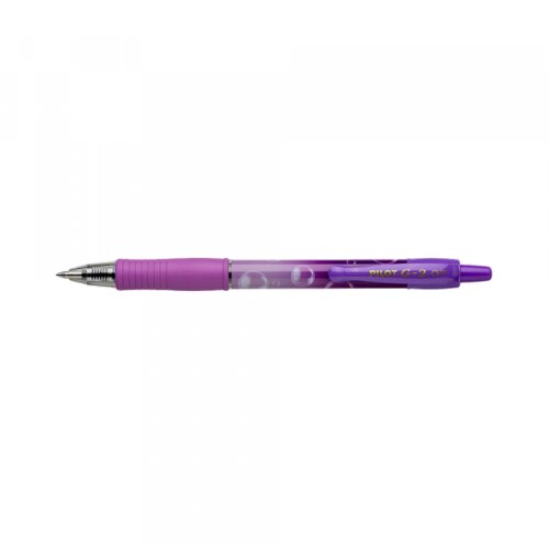  Gel olovka PILOT G2 0.7mm Bubble ljubičasti 681110 Slike
