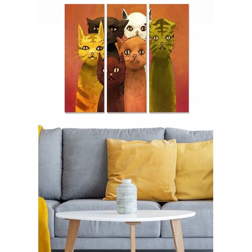 Wallity Set slika MDF315384488, 3 dijela Cijene