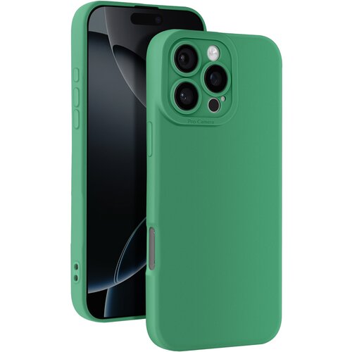 AVIZAR ohi&scaron;je za iphone 16 pro max silikonsko gladko za&scaron;čiteno ohi&scaron;je za fotoaparat, zelena, (5000016768) Cene