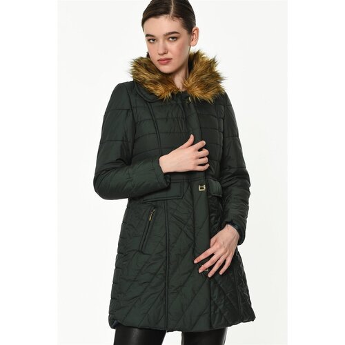 Dewberry Z6430 LADIES' COAT-GREEN Cijene