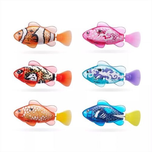 Robo Alive Robo Alive: Robo Fish robotska ribica u vi&amp;scaron;e varijanti 1 komad Slike