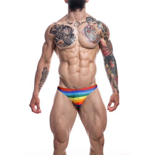 Cut4Men Thong C4m03 Provocative Rainbow L Slike