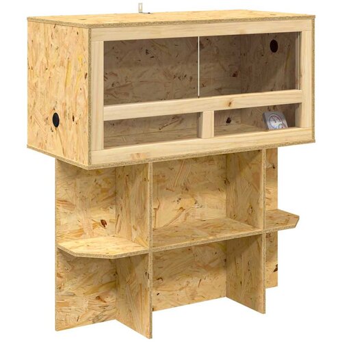  Terarij Smeđa 80 x 40 x 90 cm OSB Slike