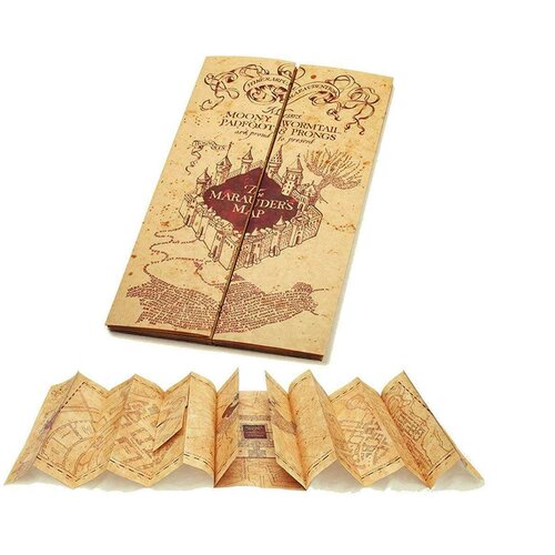 The Noble Collection mapa - Marauder's map Cene
