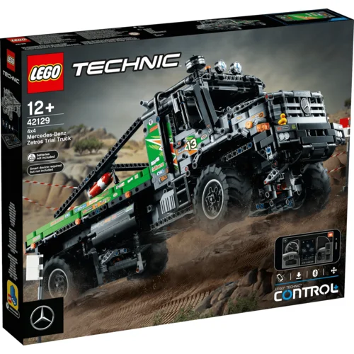 Lego Obnovljeno - znaki rabe - Technic 42129 Tekmovalni tovornjak 4x4 Mercedes-Benz Zetros, (21633728)