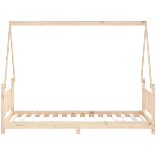 VidaXL Okvir za dječji krevet 90 x 190 cm od masivne borovine Slike