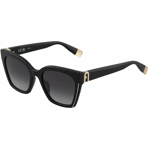 Furla Sončna očala 'SFU708' zlata / črna