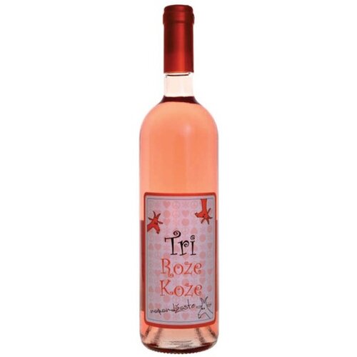 Vinarija Erdevik vino Tri Roze Koze Narandžaste 0.75l Slike