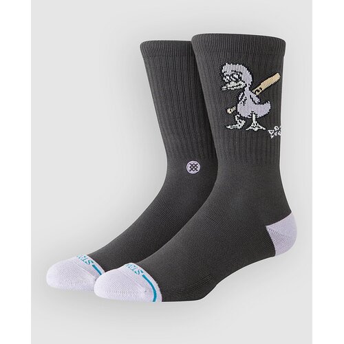 Stance Lights Out Crew Socks charcoal Cene
