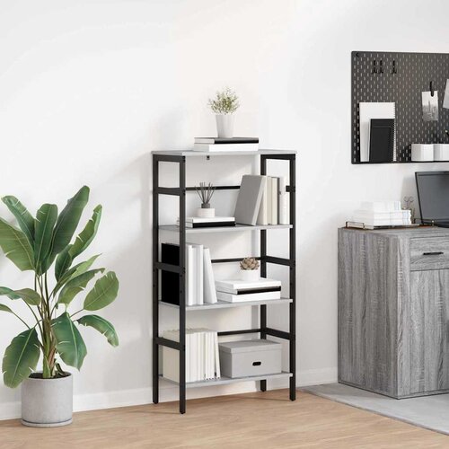  Polica Siva Sonoma 60 x 29,5 x 115 cm Konstruirano drvo Cene