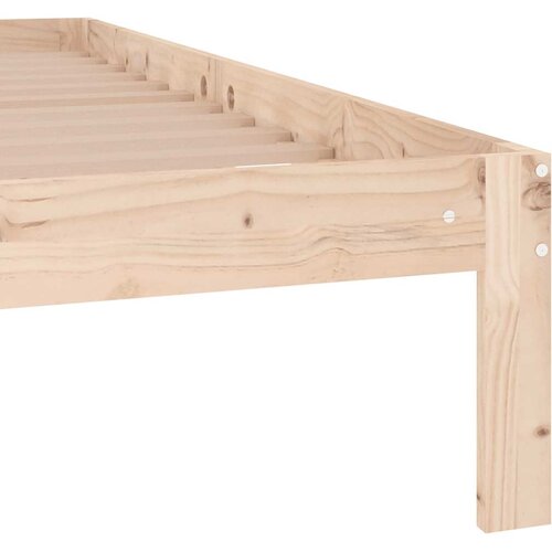  Okvir za krevet od masivne borovine 140 x 190 cm Slike