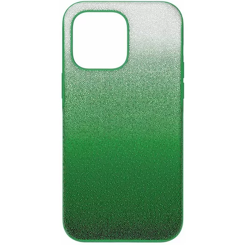 Swarovski Etui za telefon 5650680 HIGH 14 PRO MAX zelena barva