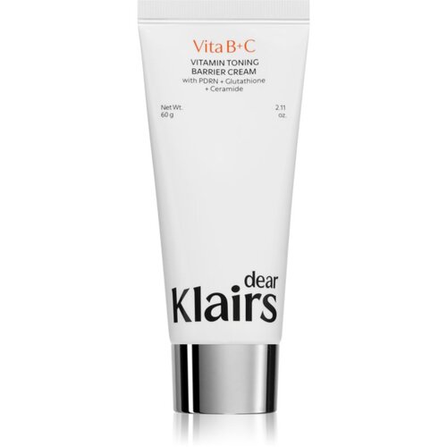 Dear, Klairs Vitamin Toning Barrier Cream posvetlitvena vlažilna krema za krepitev kožne pregrade 60 g Cene