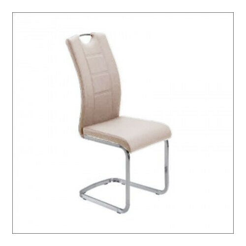 trpezarijska stolica DC862 noge hrom/ cappuccino 580x430x980 mm ( 775-084 ) Slike