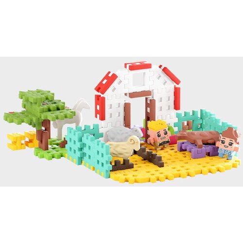 Marioinex Mini Waffle Farmer 100 kom, Lady Vet&amp;rsquo;s Cottage Slike