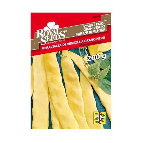 ROYAL SEEDS Sjeme povrća grah visoki meraviglia di Venezia a grano nero 200G &amp;Scaron;K Slike