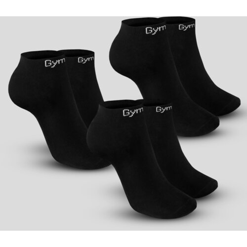 GymBeam Čarape Ankle Socks 3Pack Black Cene