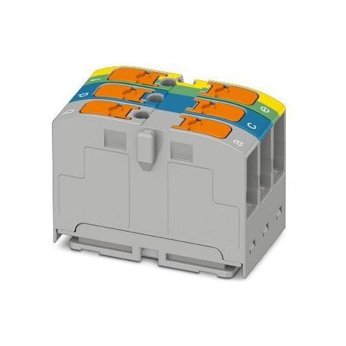 Phoenix Contact Razdelilni blok PTVFIX 2,5-L/N/GNYE, (21225523) Slike