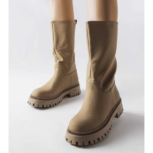 Gemre Brown Matte Hollie Boots Cene