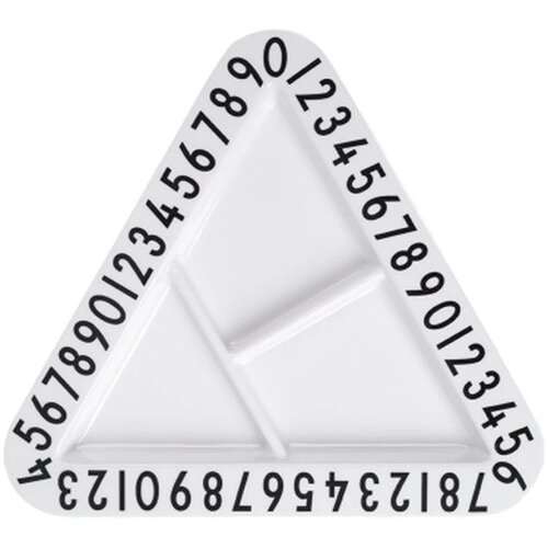 Design Letters otroški deljeni krožnik za prigrizke triangular Cene