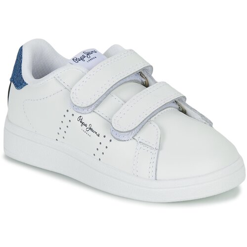 Pepe Jeans Nizke superge PLAYER BASIC BK JEANS Bela Cene