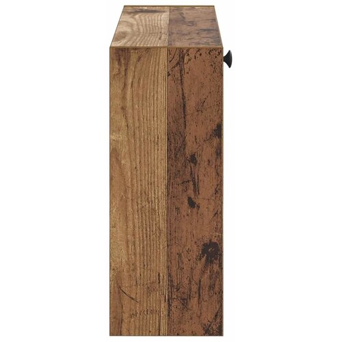  Ormar za cipele na zidu ALKMAAR 71 x 17 x 43 cm Staro drvo - Staro drvo Slike