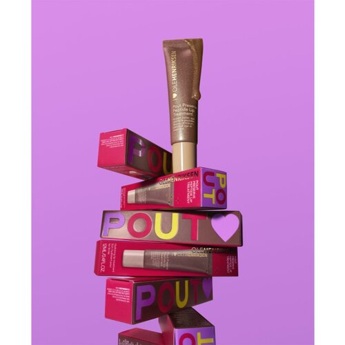 OLEHENRIKSEN Pout Preserve Peptide Lip Treatment vlažilni sijaj za ustnice odtenek Cocoa Cr&amp;egrave;me Glimmer 12 ml Slike