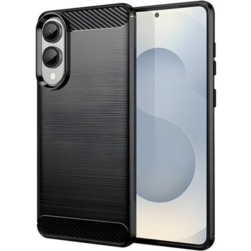 Techsuit Futrola Carbon Shield TPU za Samsung Galaxy S25 Edge - Crna Cijene