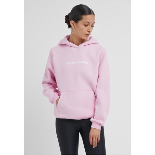 Mister Tee Women's hoodie Karma Butterfly light pink Cene