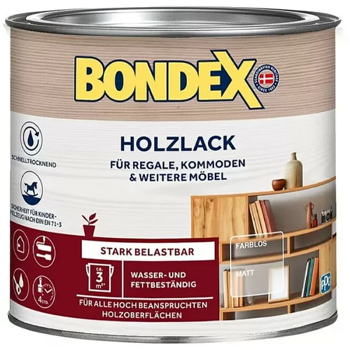 BONDEX Lak za les (250 ml, brezbarven, mat)