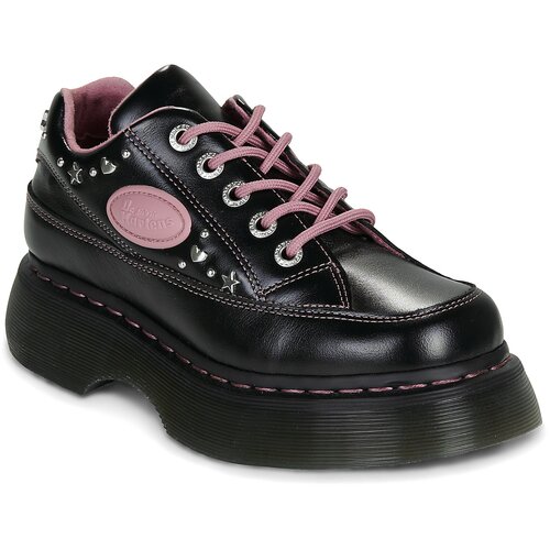 Dr. Martens Čevlji Derby BUZZ 5 EYE SHOE BLACK MILLED GLOSS Črna Slike