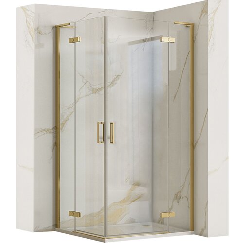 Rea Tuš kabina Hugo 90x90 Gold Brush Cijene