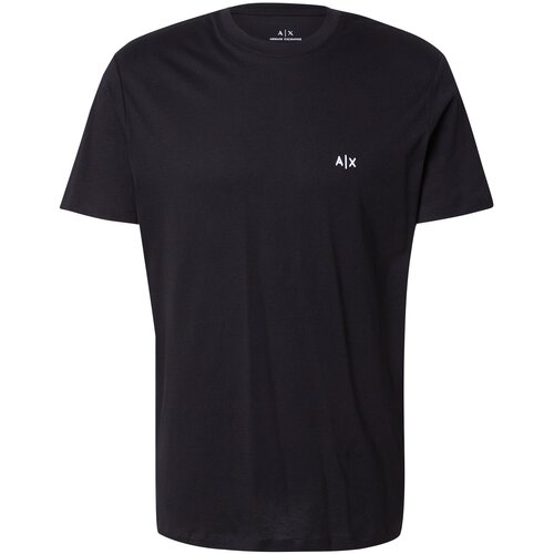 Armani Exchange Majica črna / bela Slike