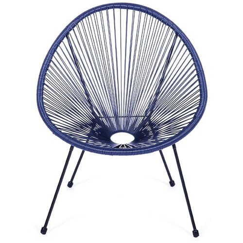 Bonami Selection Plava metalna/plastična vrtna fotelja Avocado Comfort – Cijene
