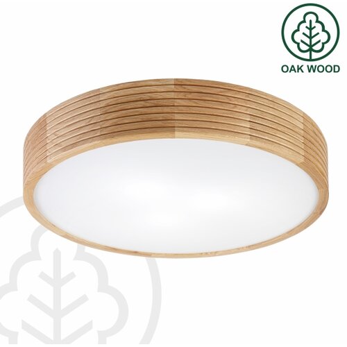 Brilagi LED plafonsko svetlo CARVALHO MODERN 3xE27/60W/230V prečnik 47,5 cm hrast Slike