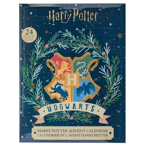 Kids movie heroes Dečiji advent kalendar Harry Potter Hogwarts Christmas plavi Slike