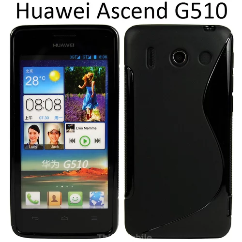  Gumijasti / gel etui za Huawei Ascend G510 (več barv in vzorcev)