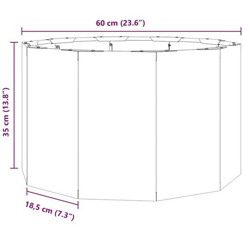  Sadilica Crna 60 x 60 x 35 cm Čelik Slike
