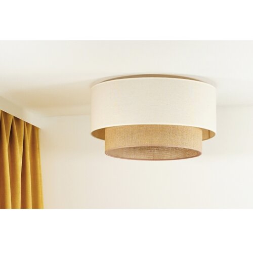  duolla - plafonsko svetlo boho 1xE27/15W/230V prečnik 45 cm bež/braon Slike