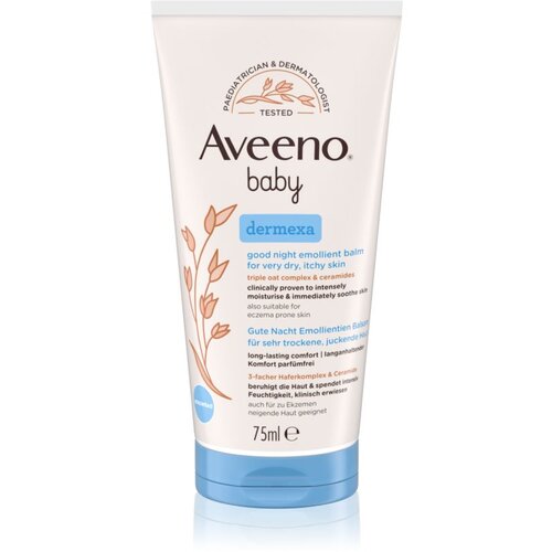 Aveeno Baby Dermexa Emolientni balzam za lahko noč 75 ml Cene