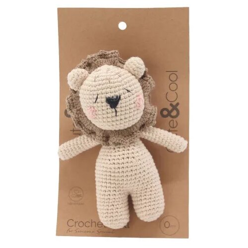 CUTE&COOL- Cute&Cool pletena lutka 16cm lav Cene
